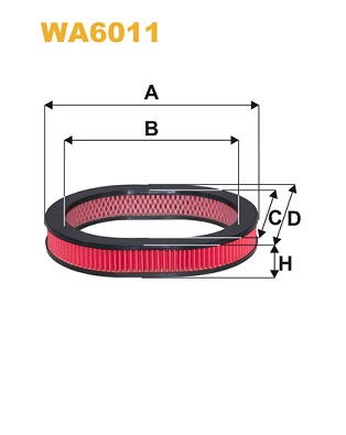 Luchtfilter Wix Filters WA6011