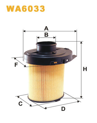 Luchtfilter Wix Filters WA6033