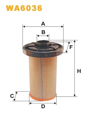 Luchtfilter Wix Filters WA6036