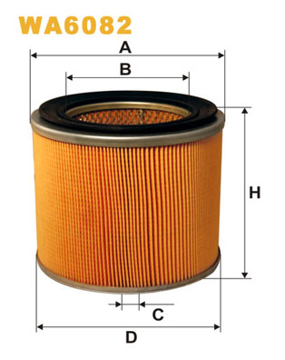 Luchtfilter Wix Filters WA6082