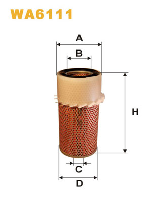 Luchtfilter Wix Filters WA6111