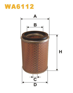 Luchtfilter Wix Filters WA6112