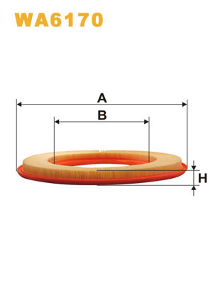 Luchtfilter Wix Filters WA6170