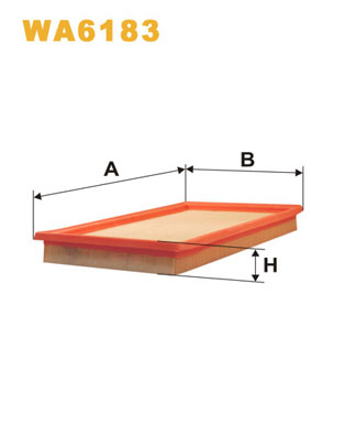 Luchtfilter Wix Filters WA6183