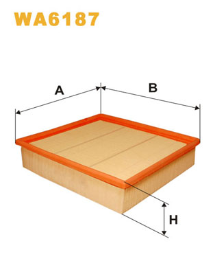 Luchtfilter Wix Filters WA6187