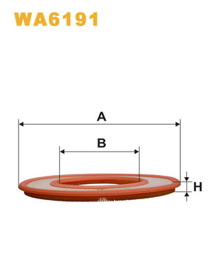 Luchtfilter Wix Filters WA6191