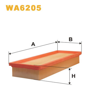 Luchtfilter Wix Filters WA6205