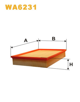Luchtfilter Wix Filters WA6231