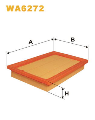 Luchtfilter Wix Filters WA6272