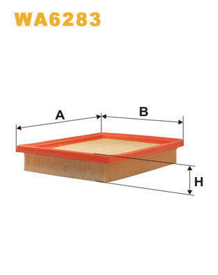 Luchtfilter Wix Filters WA6283