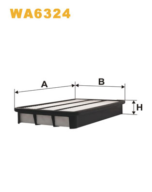 Luchtfilter Wix Filters WA6324