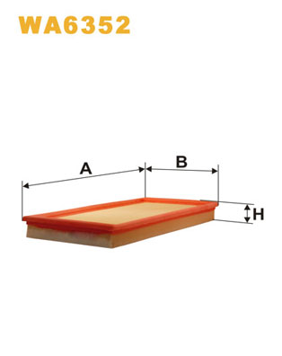 Luchtfilter Wix Filters WA6352
