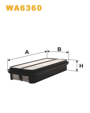 Luchtfilter Wix Filters WA6360