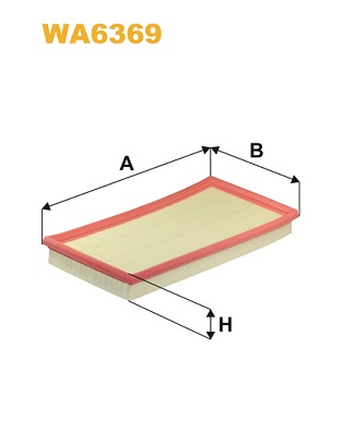 Luchtfilter Wix Filters WA6369