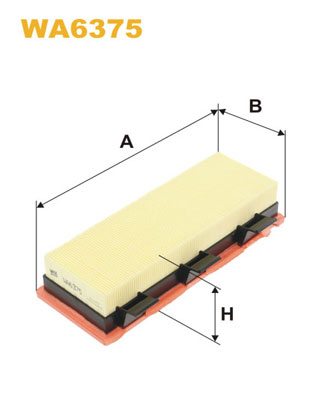 Luchtfilter Wix Filters WA6375