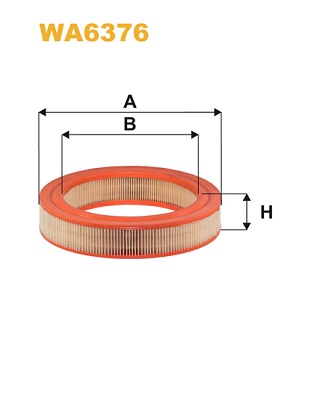 Luchtfilter Wix Filters WA6376