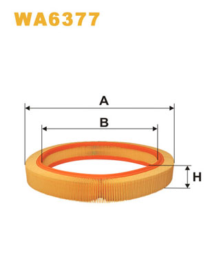 Luchtfilter Wix Filters WA6377