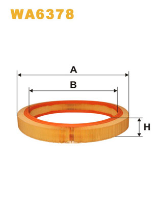 Luchtfilter Wix Filters WA6378