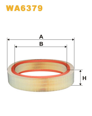 Luchtfilter Wix Filters WA6379