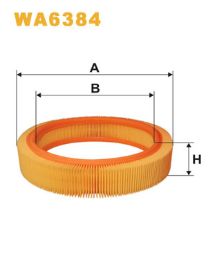 Luchtfilter Wix Filters WA6384