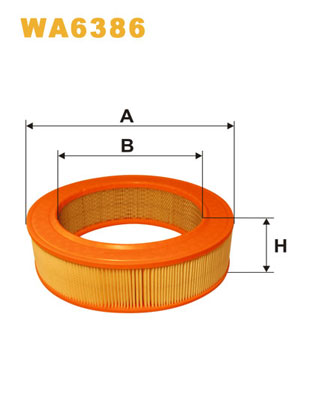 Luchtfilter Wix Filters WA6386