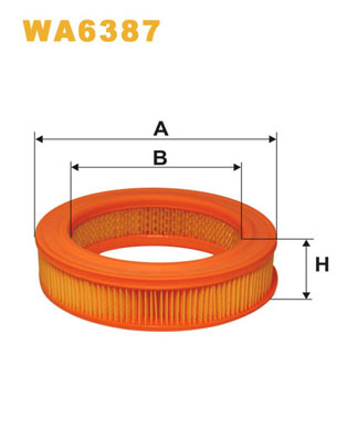 Luchtfilter Wix Filters WA6387