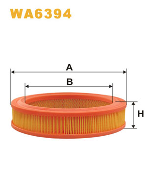 Luchtfilter Wix Filters WA6394