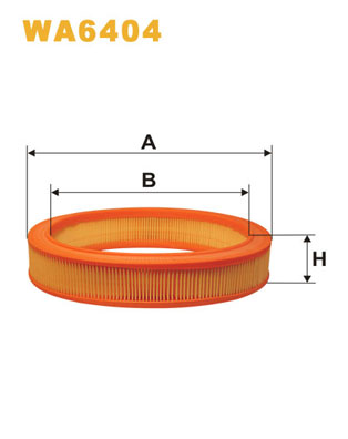 Luchtfilter Wix Filters WA6404