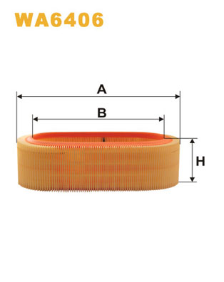 Luchtfilter Wix Filters WA6406