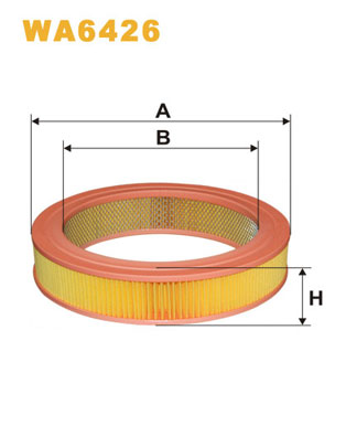 Luchtfilter Wix Filters WA6426