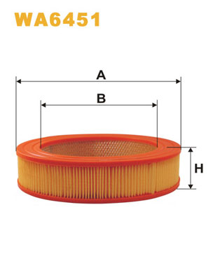 Luchtfilter Wix Filters WA6451