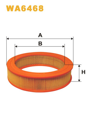 Luchtfilter Wix Filters WA6468