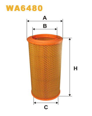 Luchtfilter Wix Filters WA6480