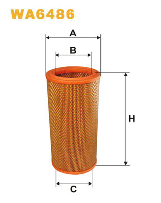 Luchtfilter Wix Filters WA6486