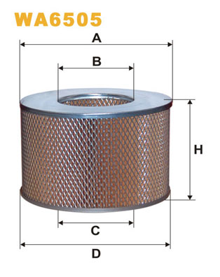 Luchtfilter Wix Filters WA6505