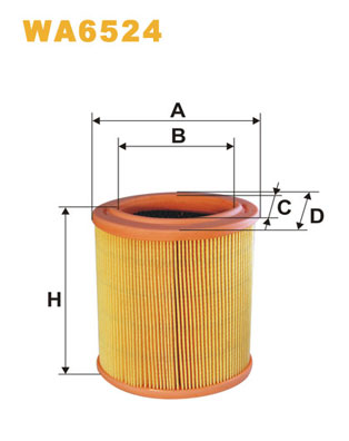 Luchtfilter Wix Filters WA6524