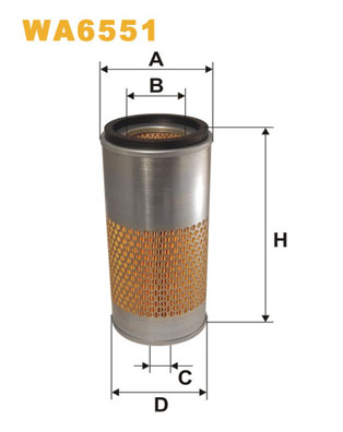 Luchtfilter Wix Filters WA6551