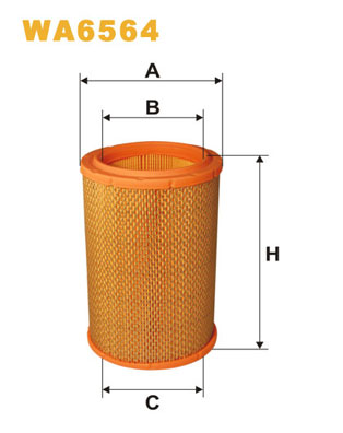 Luchtfilter Wix Filters WA6564