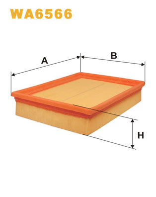 Luchtfilter Wix Filters WA6566