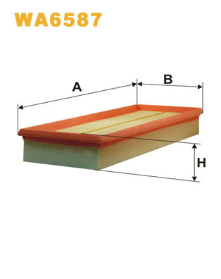 Luchtfilter Wix Filters WA6587