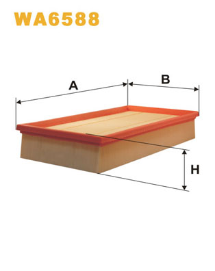 Luchtfilter Wix Filters WA6588