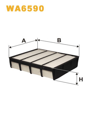 Luchtfilter Wix Filters WA6590