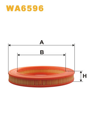 Luchtfilter Wix Filters WA6596