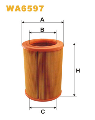 Luchtfilter Wix Filters WA6597