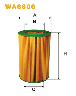 Luchtfilter Wix Filters WA6606