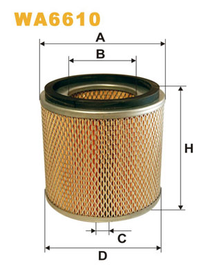 Luchtfilter Wix Filters WA6610