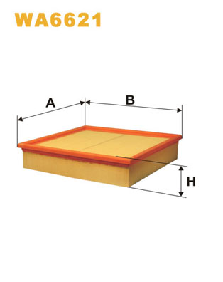 Luchtfilter Wix Filters WA6621