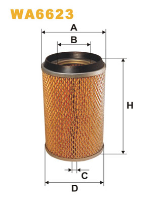 Luchtfilter Wix Filters WA6623