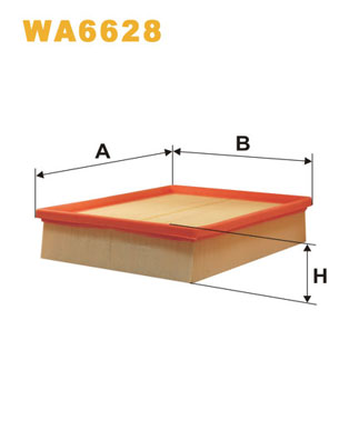 Luchtfilter Wix Filters WA6628