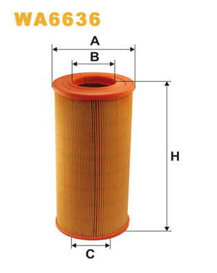 Luchtfilter Wix Filters WA6636